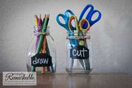 Reusable Chalk Labels - 32 Plaque Shape 2