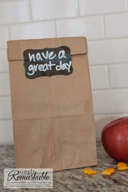 Reusable Chalk Labels - Wipe Clean and Reused, Organizing, Decorating, Crafts, Personalized Hostess Gifts, Wedding Party Favors