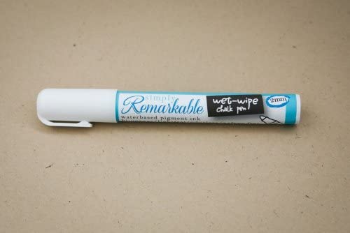 2mm Wet Wipe Chalk Pen - Bold Tip