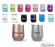Load image into Gallery viewer, Mountain Mama - Choose your cup color and create a personalized tumbler good for Wine Water Coffee and more! Premier Maars Brand 12oz insulated cup keeps drinks cold or hot Perfect gift