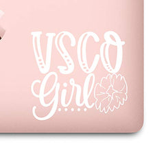 Load image into Gallery viewer, VSCO Girl Scrunchie Decal Sticker for Walls, car, Computer Skin and Locker. for Girls who Like scrunchies, Water Bottles, Turtles, Metal Straws, Tea and sksksk 5.2&quot; x 4.8&quot;