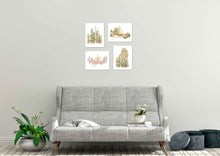 Load image into Gallery viewer, Outdoor Forest Trees &amp; Hiking Kit Wall Art Prints Set - Ideal Gift For Family Room Kitchen Play Room Wall Décor Birthday Wedding Anniversary | Set of 4 - Unframed- 8x10 Photos