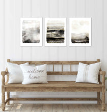 Load image into Gallery viewer, Watercolor Art Marble Style Wall Art Prints Set - Ideal Gift For Family Room Kitchen Play Room Wall Décor Birthday Wedding Anniversary | Set of 3 - Unframed- 8x10 Photos