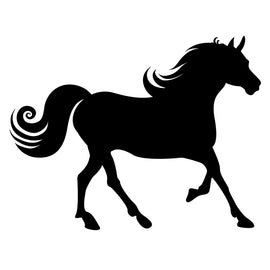 Vinyl Decal Sticker for Computer Wall Car Mac Macbook and More - Horse Decal