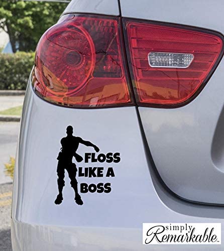 Gaming Decal Sticker - Floss Like A Boss - 3 Sizes for Computer, Wall, car
