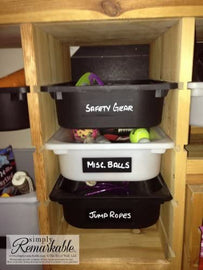 Reusable Chalk Labels - 18 Rectangle Shape 3.25