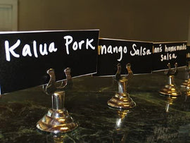 Reusable Chalk Labels - 24 Medium Rectangle Shape 2.5