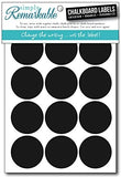 Reusable Chalk Labels - 36 Circle Shape 1.75