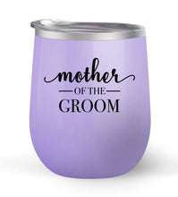 Load image into Gallery viewer, Mother of the Groom - Wedding Gift - Choose your cup color &amp; create a personalized tumbler for Wine Water Coffee &amp; more! Premier Maars Brand 12oz insulated cup keeps drinks cold or hot Perfect gift