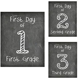 First Day of School Prints, 8