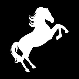 Vinyl Decal Sticker for Computer Wall Car Mac MacBook and More - Horse Decal Silhouette