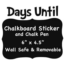 Load image into Gallery viewer, Decorative Chalkboard Wall Decal with Chalk Ink Pen