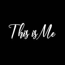 The Greatest Showman This is Me Vinyl Decal Sticker for Computer Wall Car Mac MacBook and More 7.9