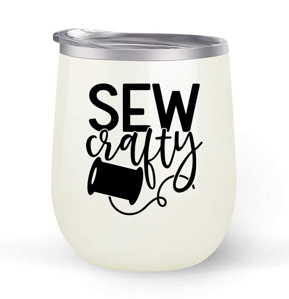 Sew Crafty - Choose your cup color & create a personalized tumbler for Wine Water Coffee & more! Premier Maars Brand 12oz insulated cup keeps drinks cold or hot Perfect gift