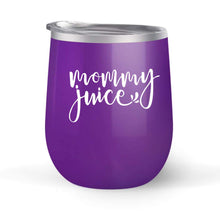 Load image into Gallery viewer, Mommy Juice - Choose your cup color &amp; create a personalized tumbler for Wine Water Coffee &amp; more! Premier Maars Brand 12oz insulated cup keeps drinks cold or hot Perfect gift