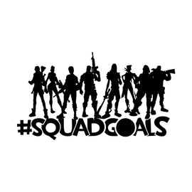 Simply Remarkable Gaming Decal Sticker Squad Goals
