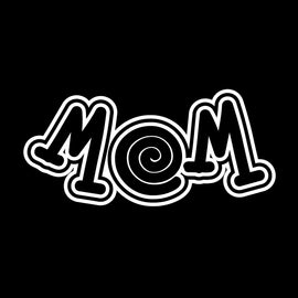 Vinyl Decal Sticker for Computer Wall Car Mac Macbook and More - MOM