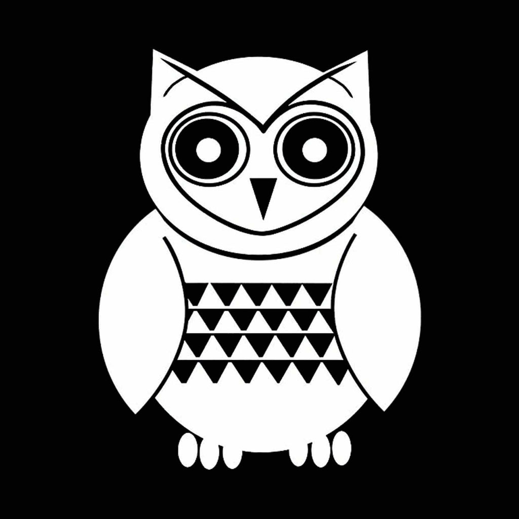 Vinyl Decal Sticker for Computer Wall Car Mac Macbook and More - Cute Owl
