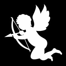Load image into Gallery viewer, Vinyl Decal Sticker for Computer Wall Car Mac MacBook and More - Cupid Decal - Valentines, Love, Wedding