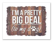 Load image into Gallery viewer, Dog Quotes Puppy Humor Wall Art Prints Set - Home Decor For Kids, Child, Children, Baby or Toddlers Room - Gift for Newborn Baby Shower | Set of 3 - Unframed- 8x10 Photos