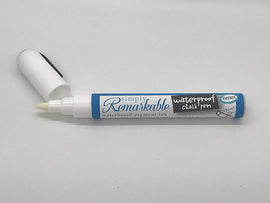 Waterproof Chalk Pen to Write or Draw Custom Labels, Tags and More, White Liquid Chalk Marker, 6mm Chisel Tip