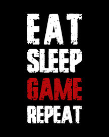 Video Gaming Wall Art Prints (Set of 4). Family Kids Home Wall Décor, USA Made Poster Gifts for Boy Girl Gamers. Decorate Bedroom, Fort or Video Game Room. Unframed (8