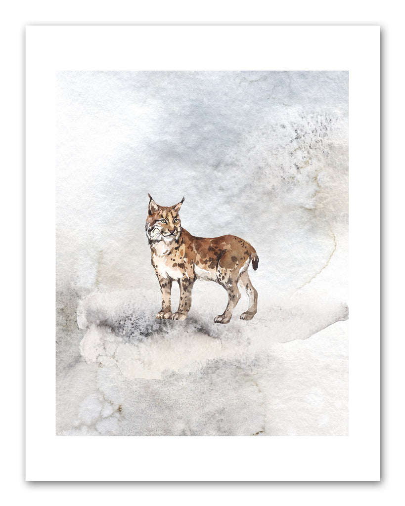 Wolf in Snow Nursery Wall Art Prints Set - Home Decor For Kids, Child, Children, Baby or Toddlers Room - Gift for Newborn Baby Shower | Set of 3 - Unframed- 8x10 Photos