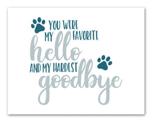 Load image into Gallery viewer, Best Dog Memorial Qoutes Wall Art Prints Set - Home Decor For Kids, Child, Children, Baby or Toddlers Room - Gift for Newborn Baby Shower | Set of 4 - Unframed- 8x10 Photos