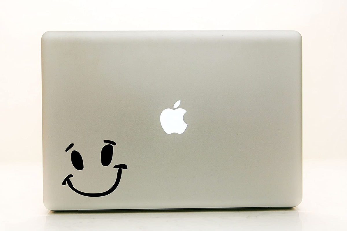 Vinyl Decal Sticker for Computer Wall Car Mac Macbook and More - Smile ...