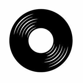 Vinyl Decal Sticker for Computer Wall Car Mac MacBook and More Record Decal - 5.2 x 5.2 inches