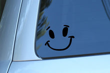 Load image into Gallery viewer, Vinyl Decal Sticker for Computer Wall Car Mac Macbook and More - Smiley Face Decal