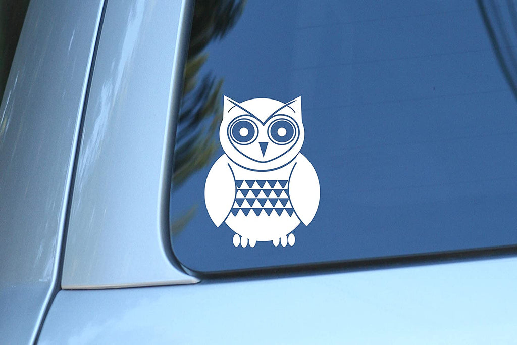 Vinyl Decal Sticker for Computer Wall Car Mac Macbook and More - Cute Owl