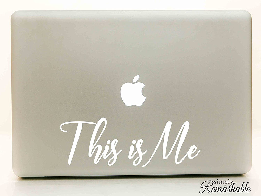 The Greatest Showman This is Me Vinyl Decal Sticker for Computer Wall Car Mac MacBook and More 5.2" x 4" - This is Me Silhouette