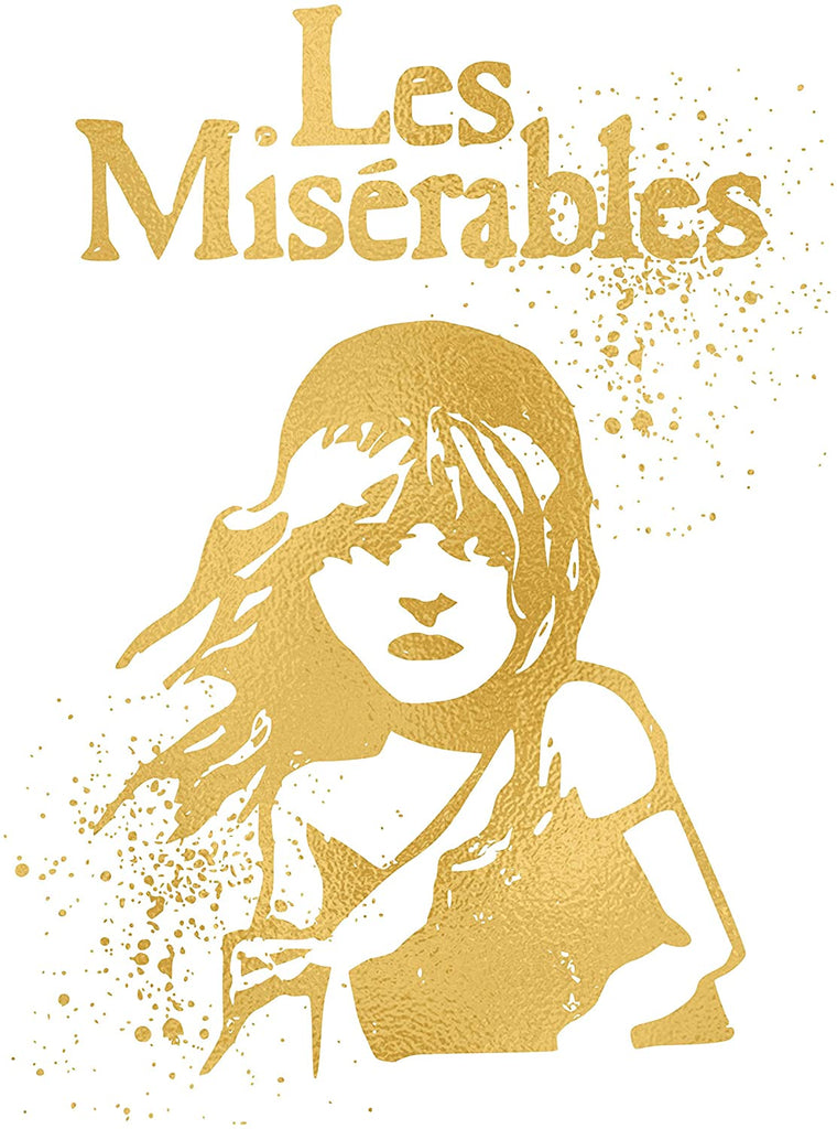 Les Miserables Cosette, and Victor Hugo Inspired - Poster Print Photo Quality - Made in USA - Frame not Included (8x10, Les Miserables Gold)
