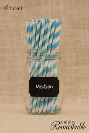 Reusable Chalk Labels - 30 Ticket Shape 2.5