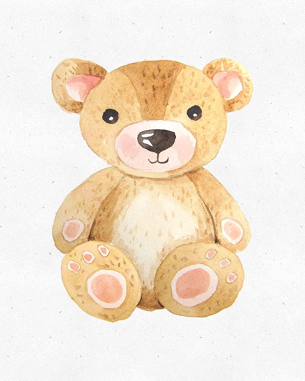 Teddy Bear Painting 3 Art Print
