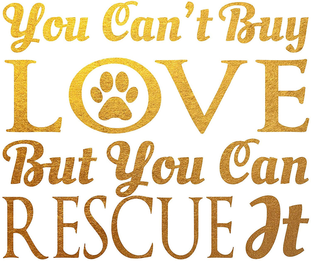 Three 8x10 Animal Rescue Prints Beautiful Photo Quality Poster Prints - Celebrate Your Love of Animals - Frames not Included (8x10, Rescue 3 Pack Gold)