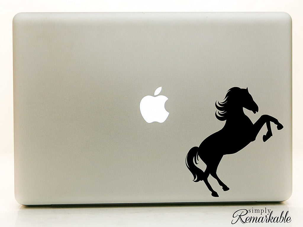 Vinyl Decal Sticker for Computer Wall Car Mac MacBook and More - Horse Decal Silhouette