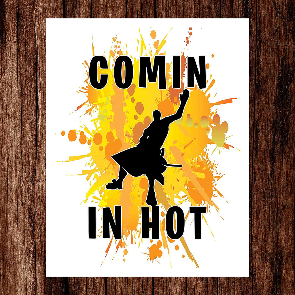 Gaming Dances Wall Art Print. Name that dance with this video game poster (Set of 4 8" x 10")