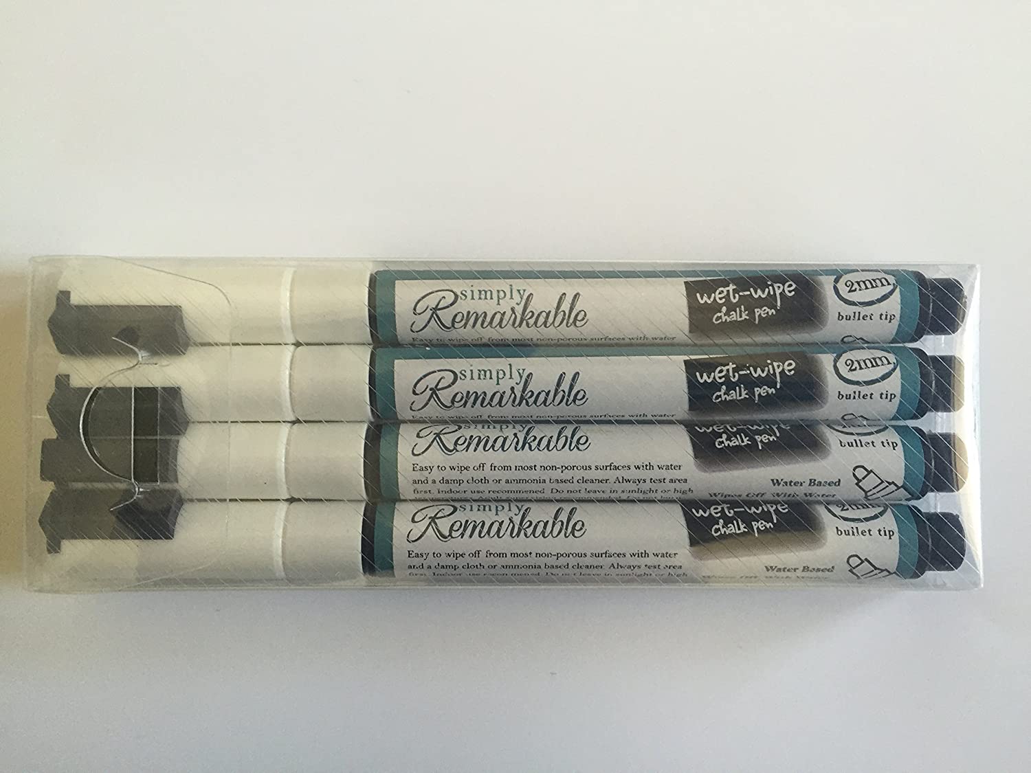 Set of 3 Wet Wipe Chalk Ink Pen to Write or Draw Custom Labels