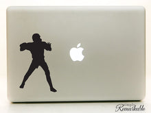 Load image into Gallery viewer, Vinyl Decal Sticker for Computer Wall Car Mac MacBook and More Sports Sticker Football Decal Size 7 x 4.5 inches