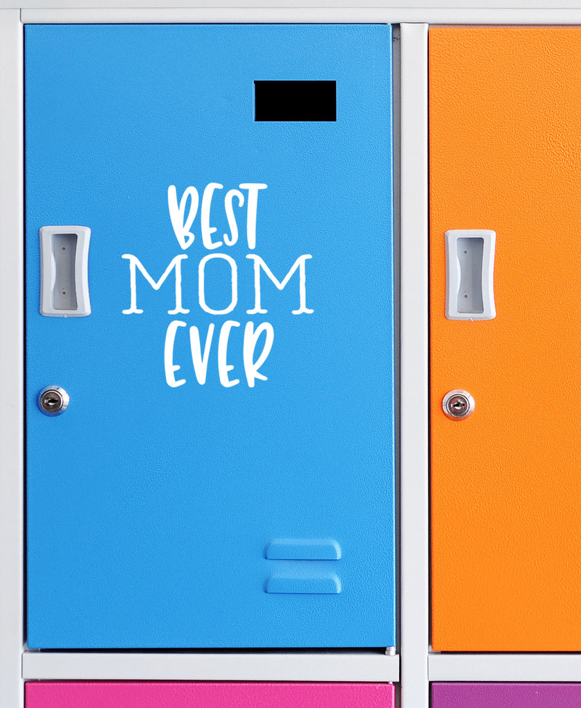 Best Super Mom Ever Friend Home Family Love Phrase Scrapbook Craft Stickers