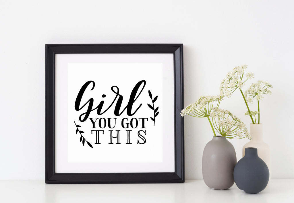 Get inspired with these girly quote stickers
